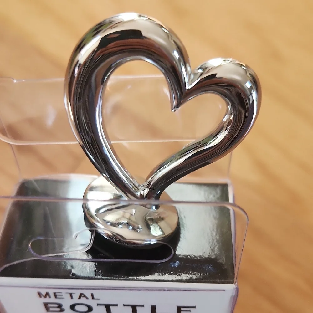 NIB Prodyne Silver Metal Bottle Stopper